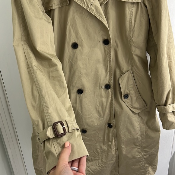 Lands’ End Trench Coat - Picture 5 of 8